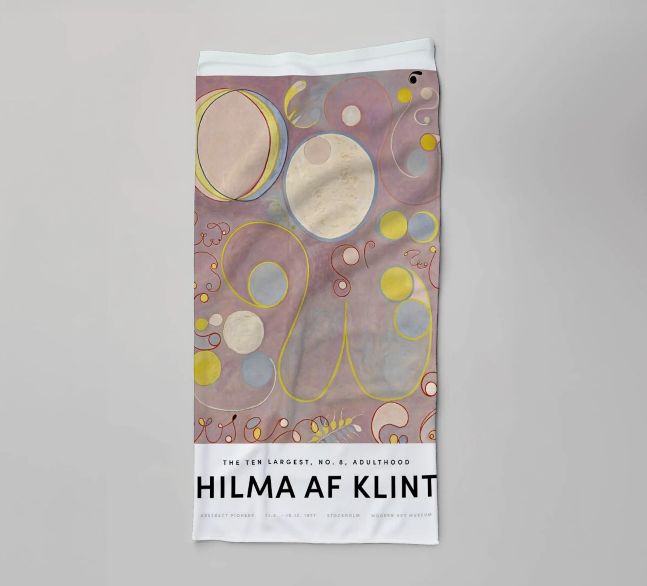 Hilma af Klint - The Ten Largest, No. 8 II asciugamano da bagno da Vintage by JUNIQE