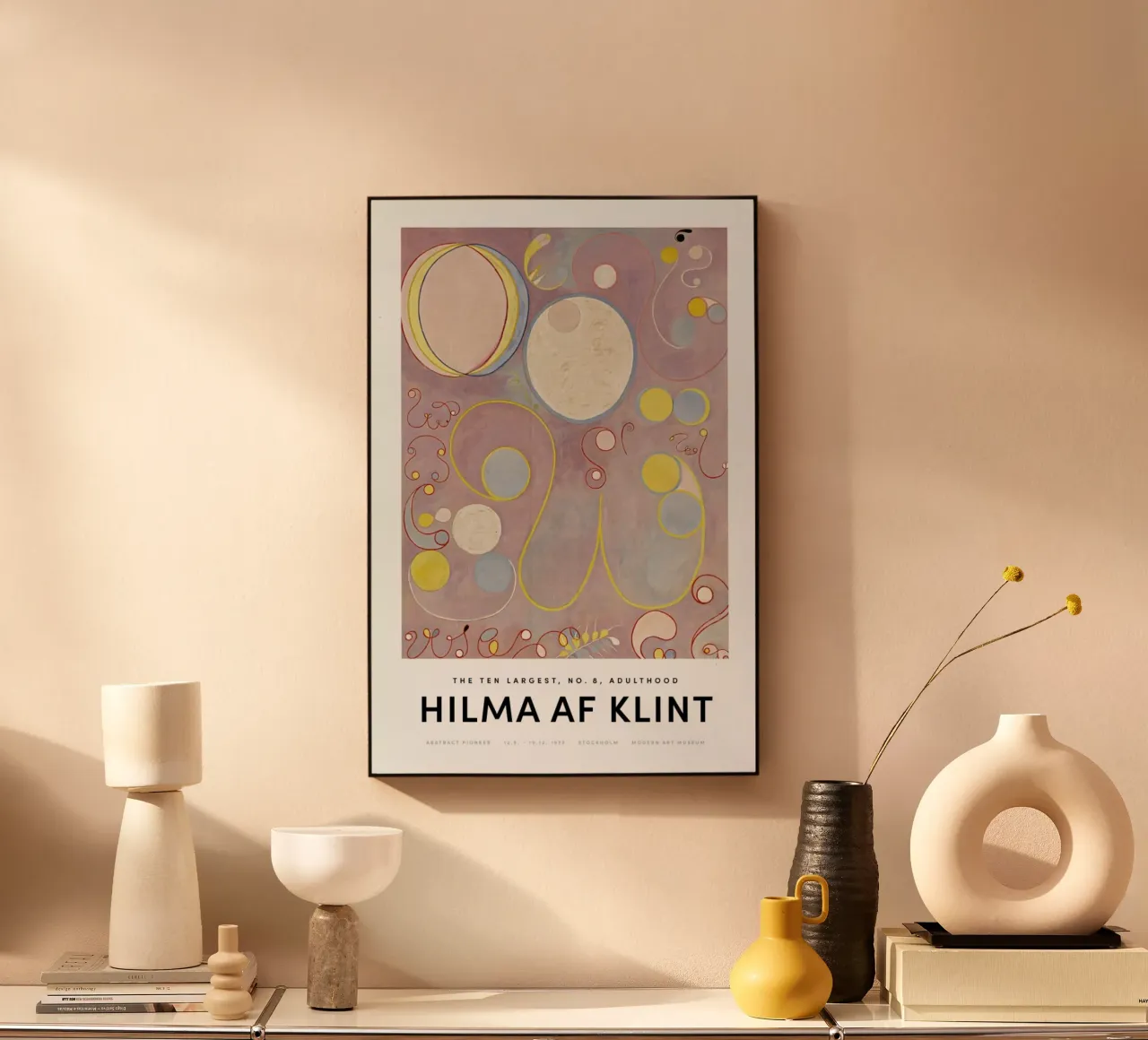 Hilma af Klint - The Ten Largest, No. 8 II plexiglass da Vintage by JUNIQE