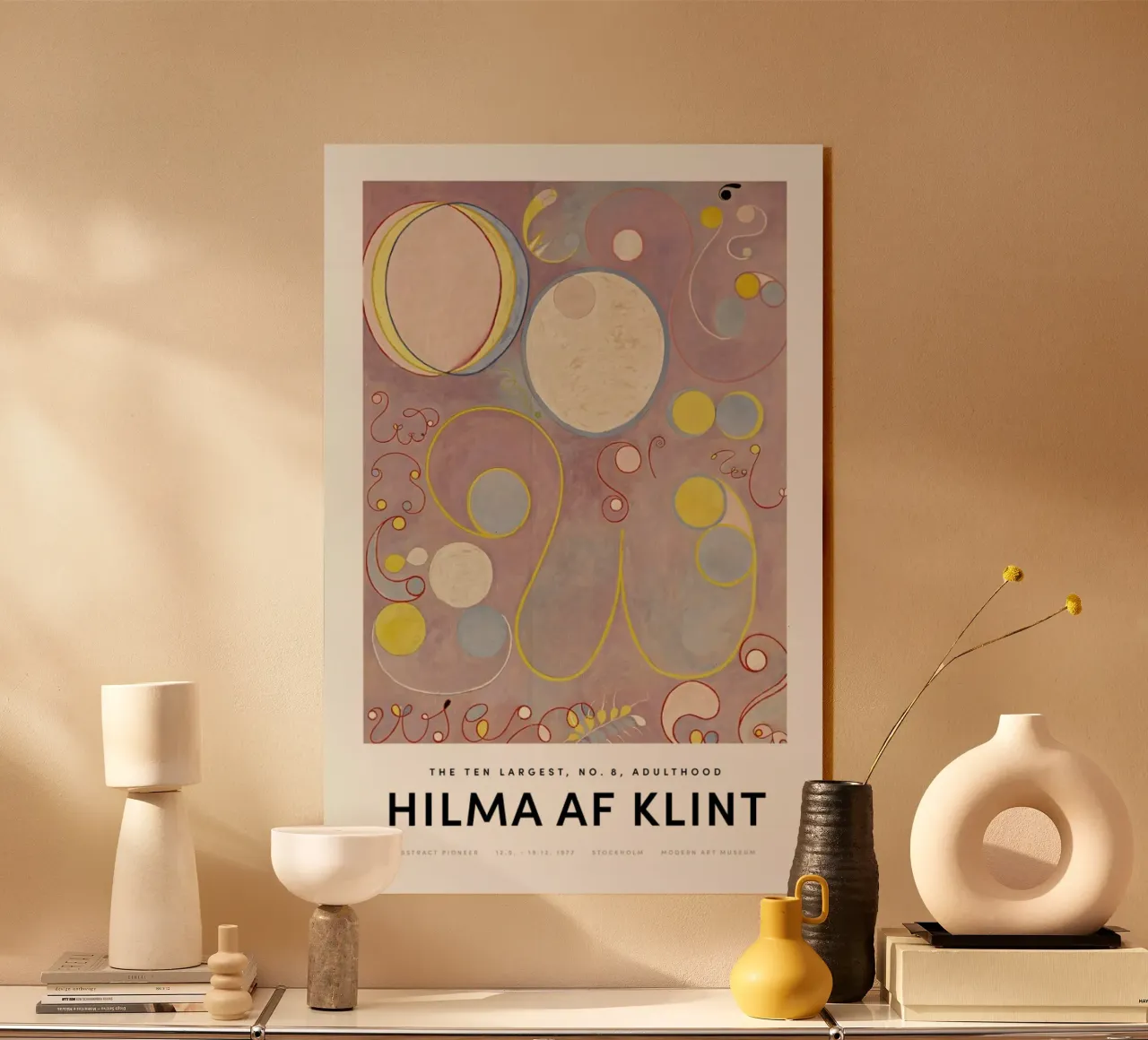 Hilma af Klint - The Ten Largest, No. 8 II metacrilato de Vintage by JUNIQE