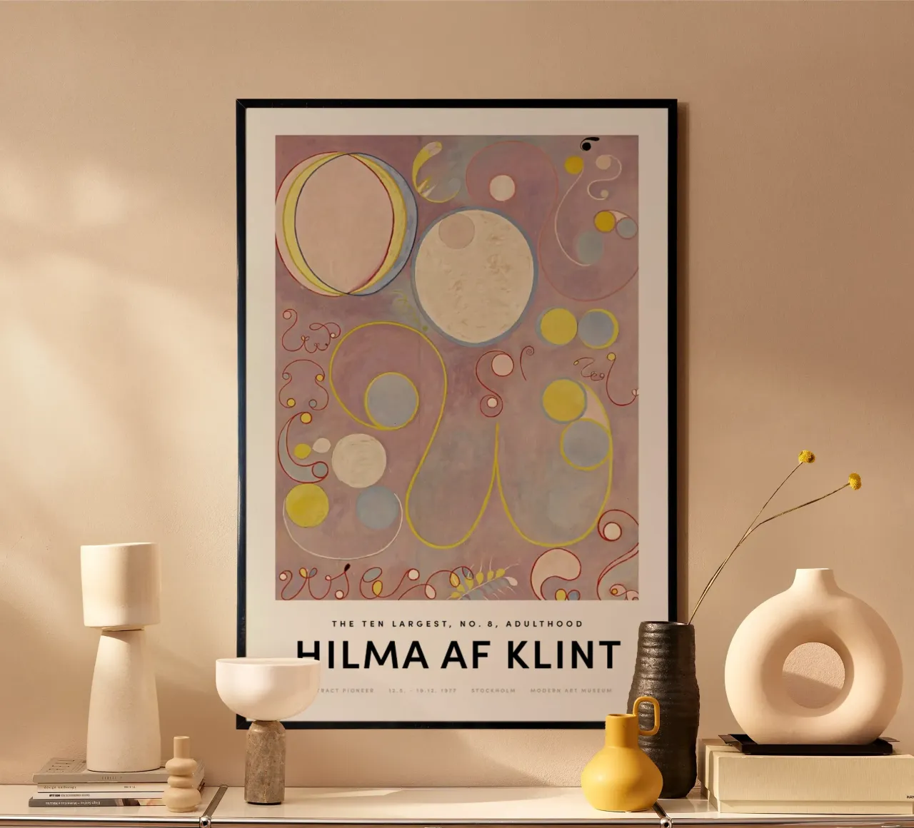 Hilma af Klint - The Ten Largest, No. 8 II carta hahnemühle da Vintage by JUNIQE