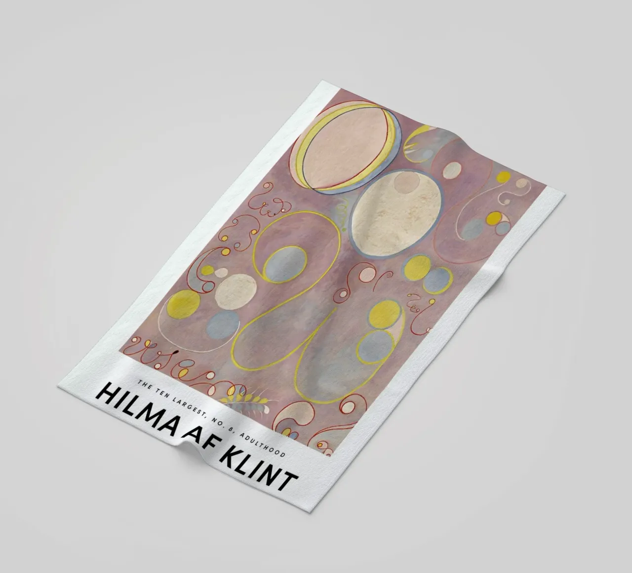 Hilma af Klint - The Ten Largest, No. 8 II telo mare da Vintage by JUNIQE