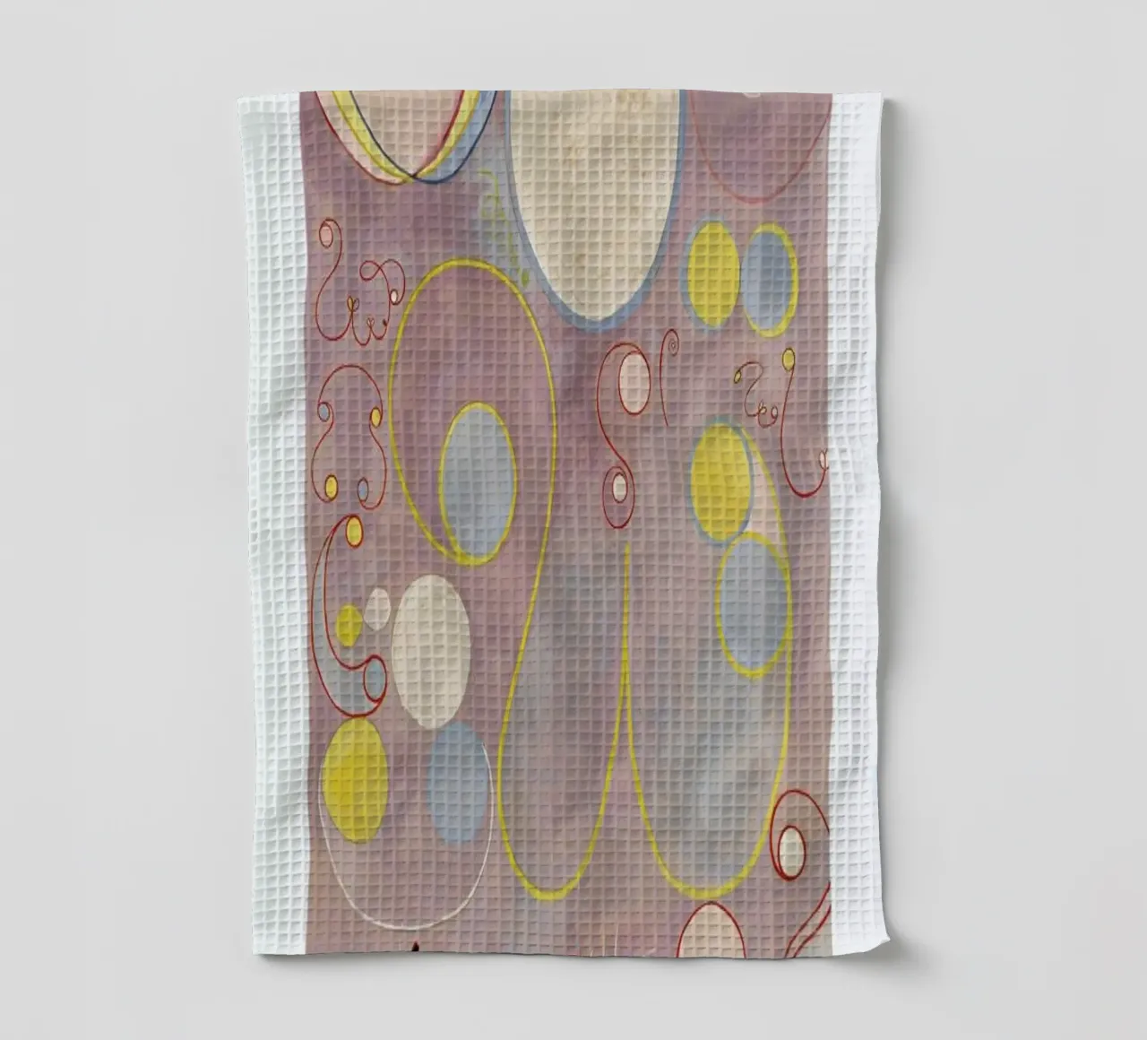Hilma af Klint - The Ten Largest, No. 8 II paño de cocina de Vintage by JUNIQE