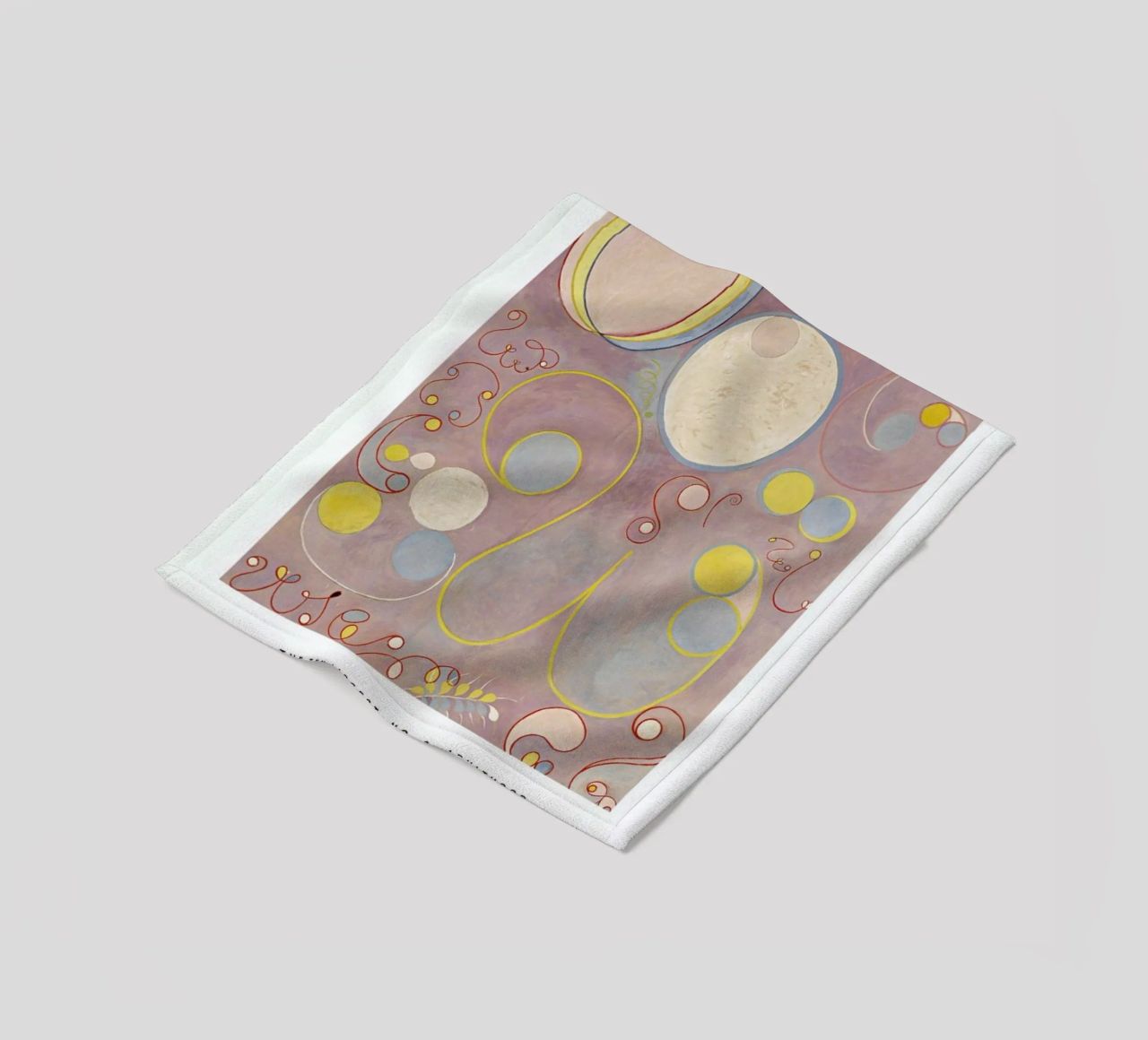 Hilma af Klint - The Ten Largest, No. 8 II coperta in pile da Vintage by JUNIQE