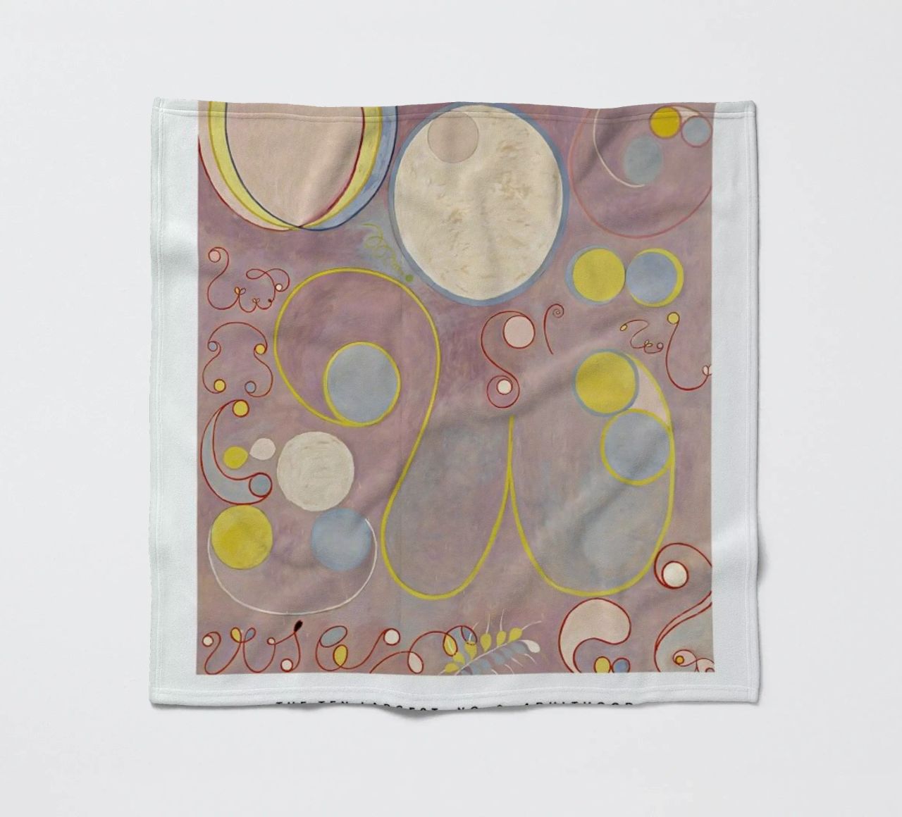 Hilma af Klint - The Ten Largest, No. 8 II coperta in pile da Vintage by JUNIQE