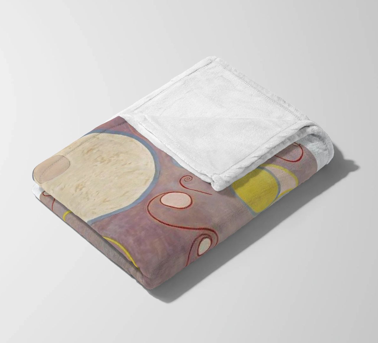 Hilma af Klint - The Ten Largest, No. 8 II coperta in pile da Vintage by JUNIQE