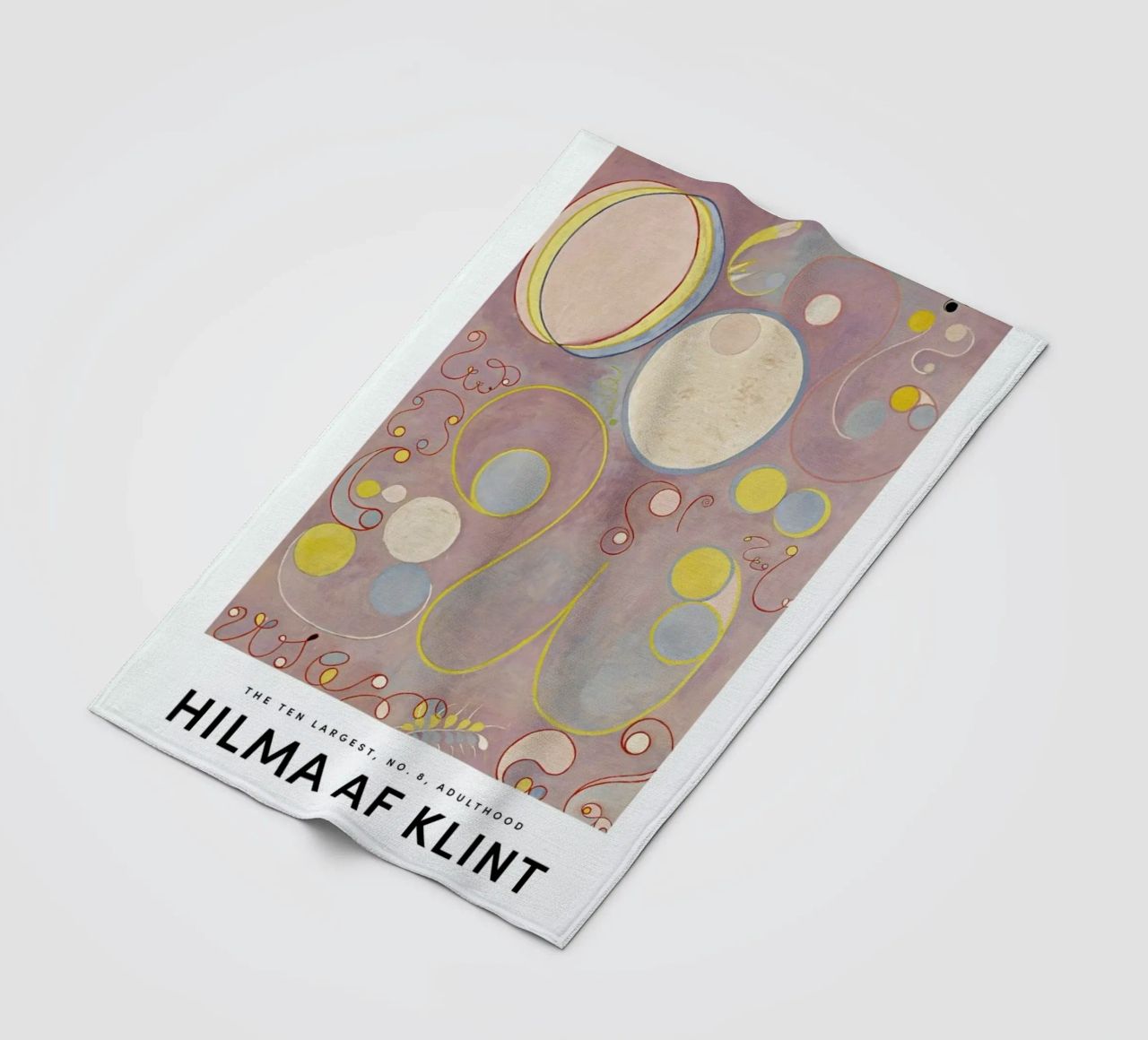 Hilma af Klint - The Ten Largest, No. 8 II coperta in pile da Vintage by JUNIQE