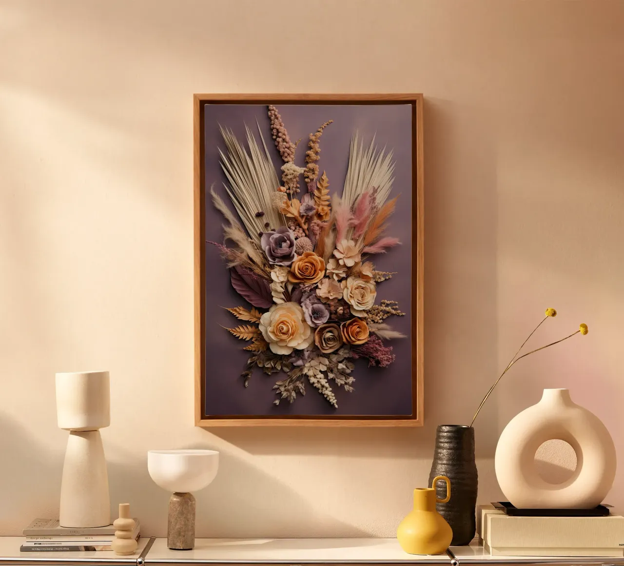 Wandkunst von Imagine Leinwand mit Schattenfugenrahmen von Imagine