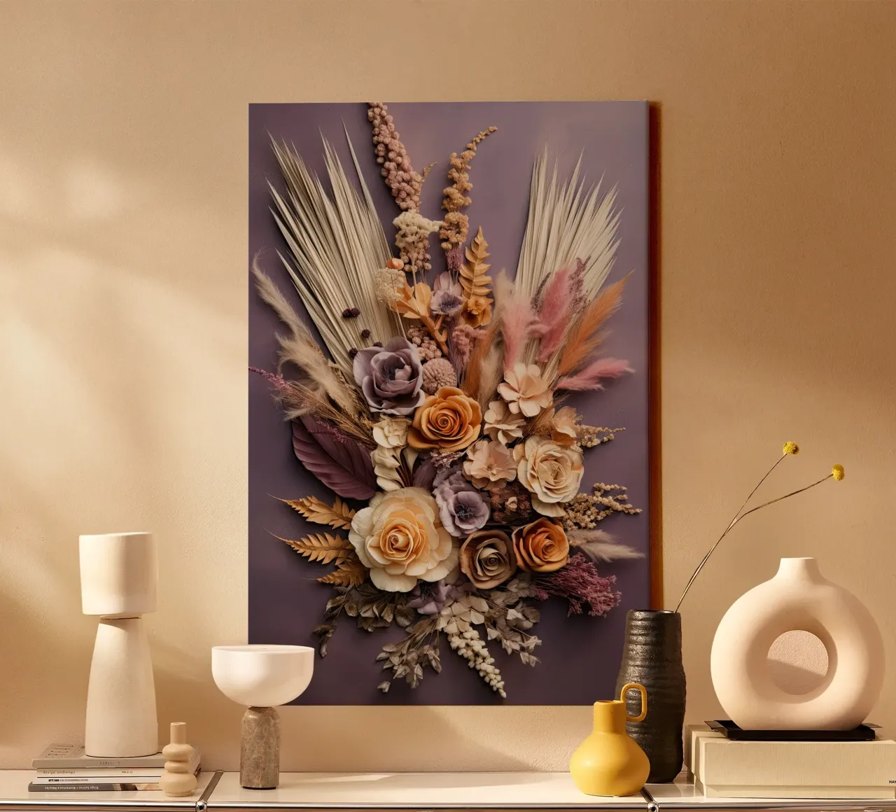 Wandkunst von Imagine Leinwand mit Schattenfugenrahmen von Imagine