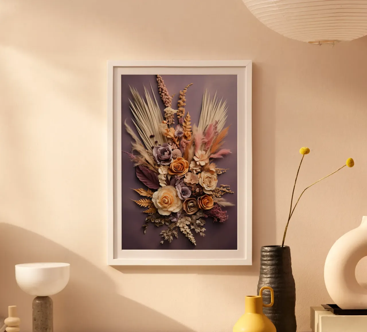 Arte da parete di Imagine poster con telaio in alluminio da Imagine