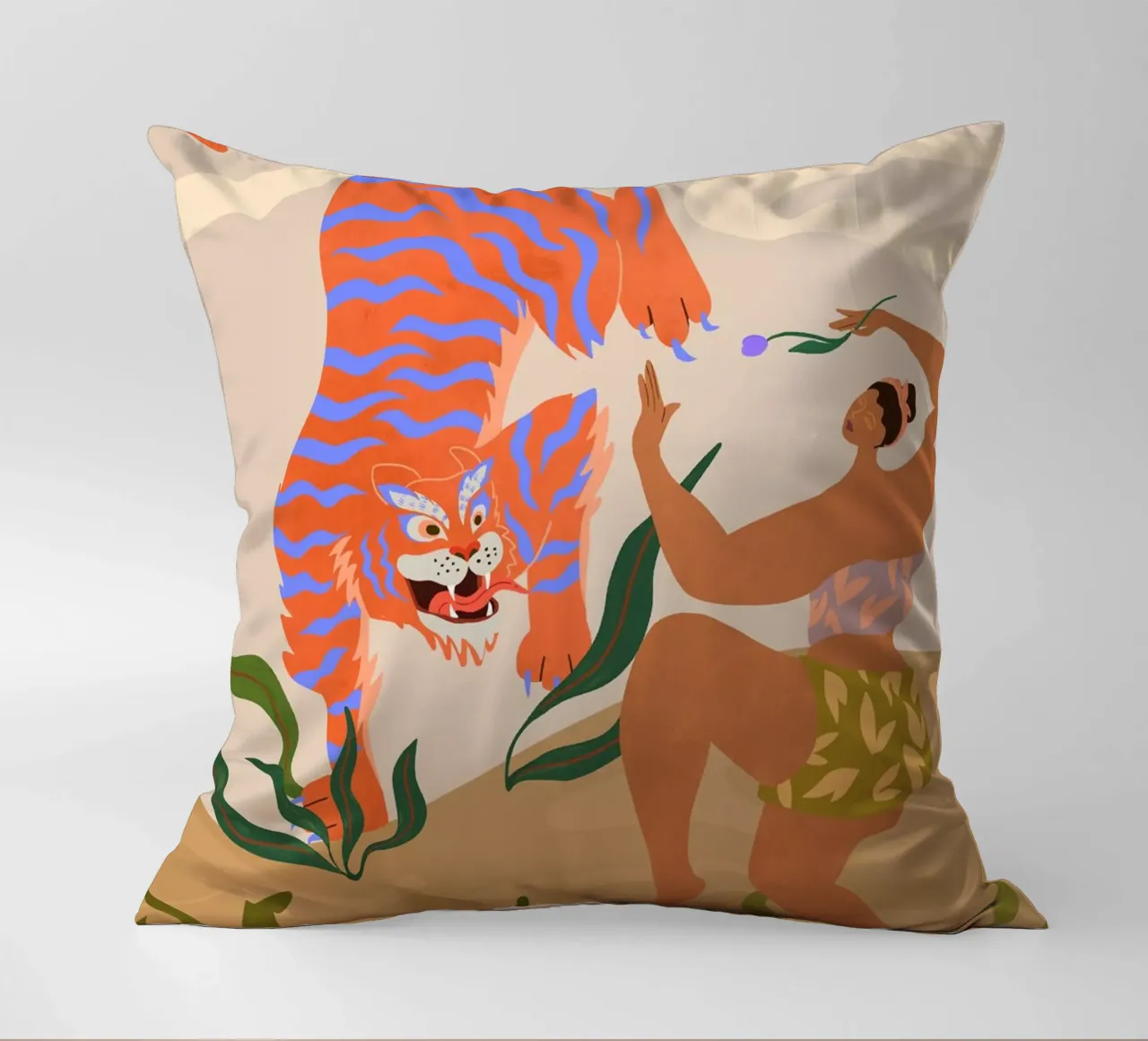 Dance with Me decorative cushion by Arty Guava