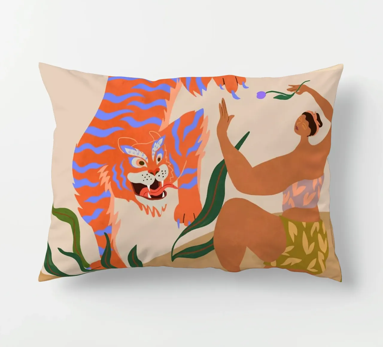 Dance with Me decorative cushion by Arty Guava