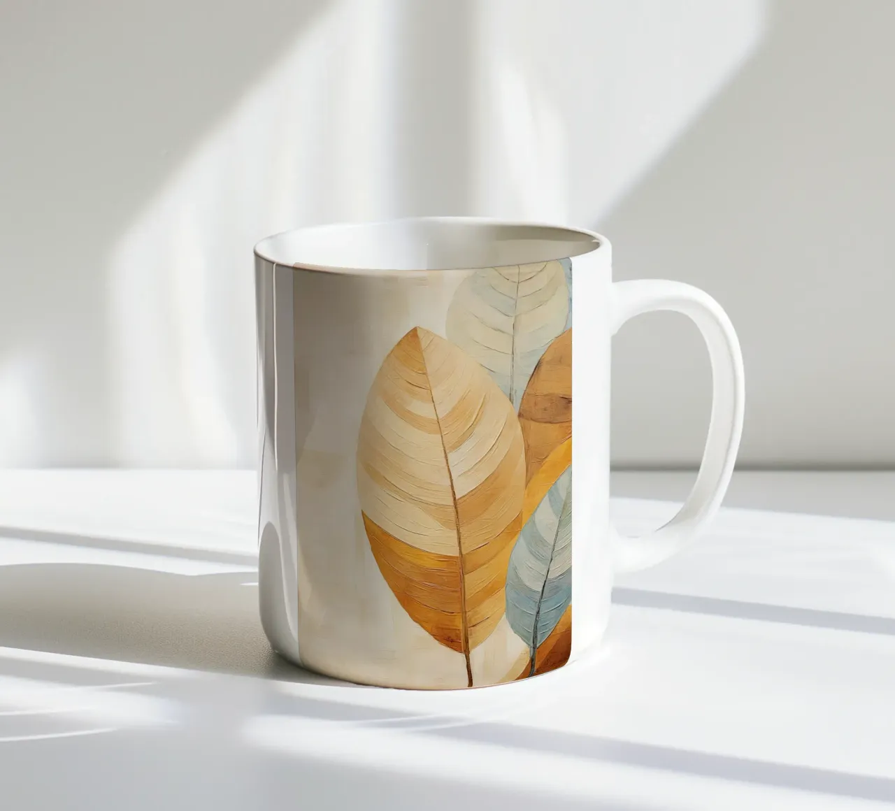 Blocco astratto tazza in ceramica da Imagine