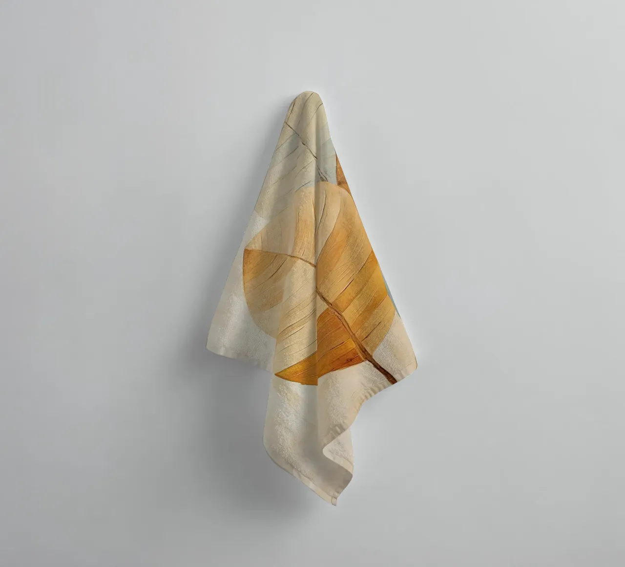 Abstract blad towel by Imagine