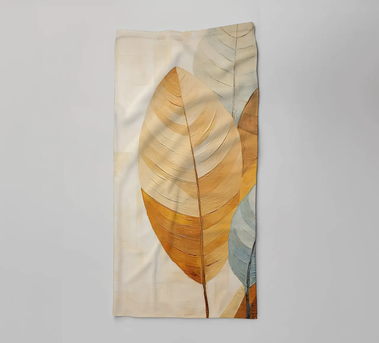 Abstract blad towel by Imagine