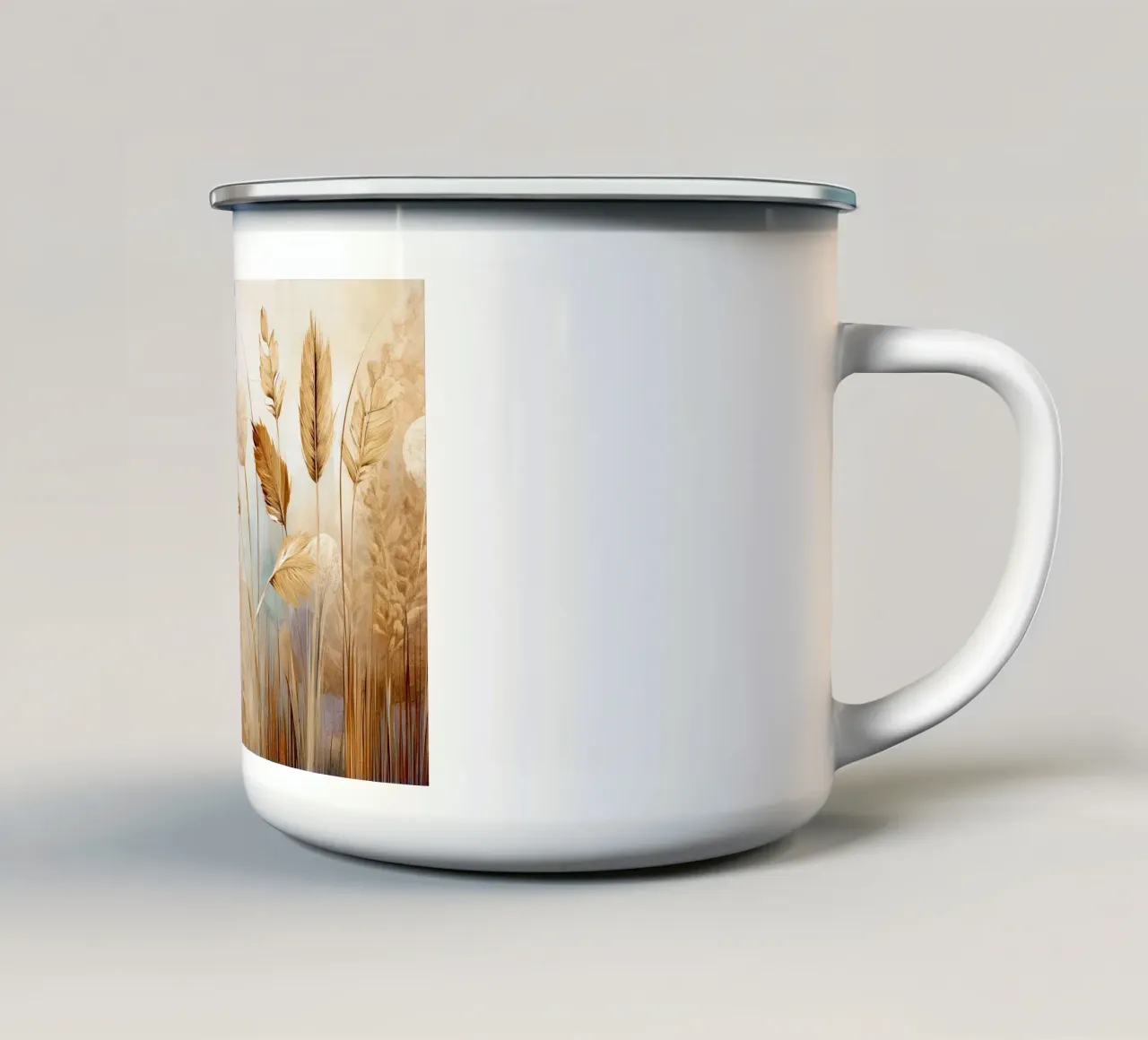Arte da parete di Imagine tazza in smalto da Imagine
