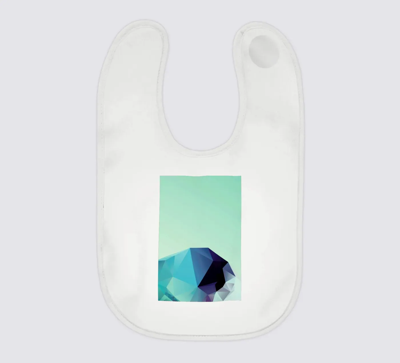 Geometric 2 baby slabbetje van Three Of The Possessed