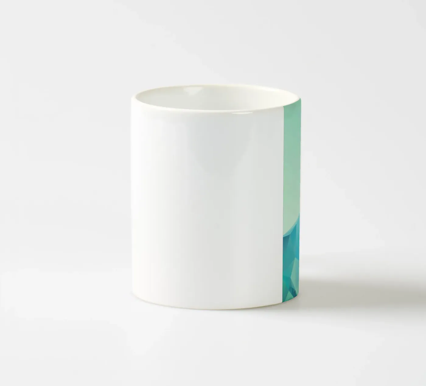 Geometric 2 ceramic mug by Three Of The Possessed