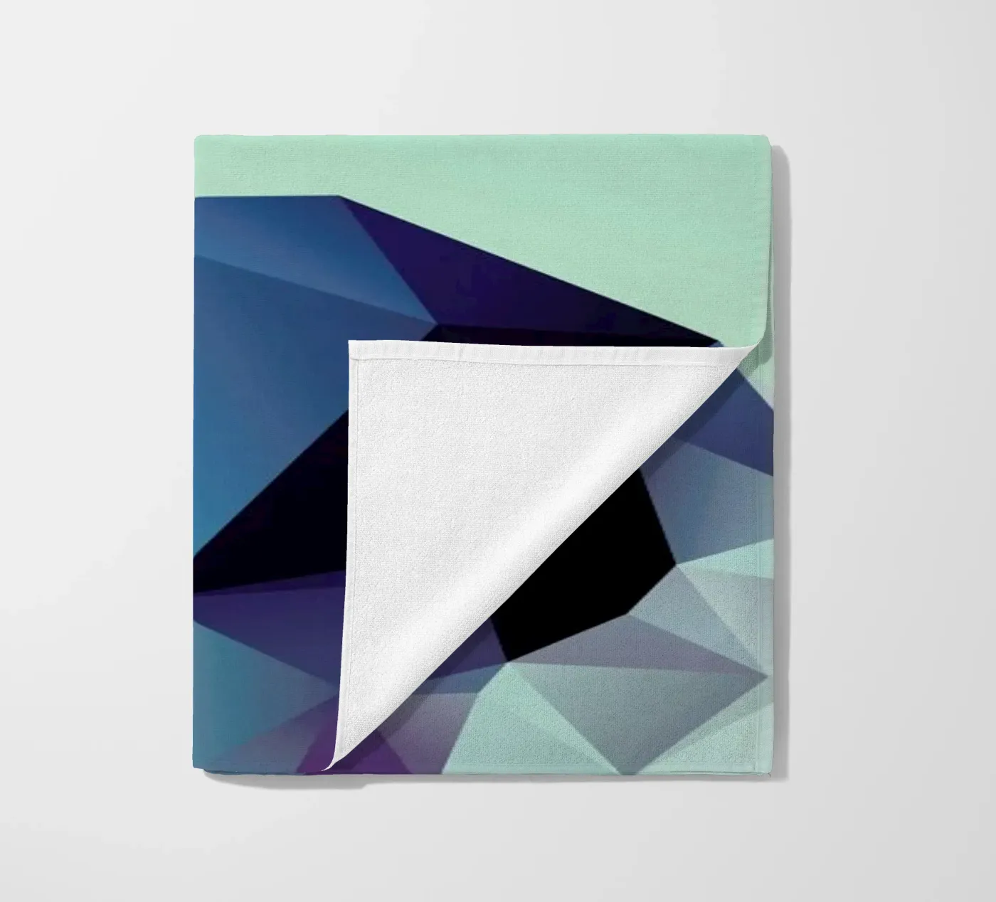 Geometric 2 beach towel by Three Of The Possessed