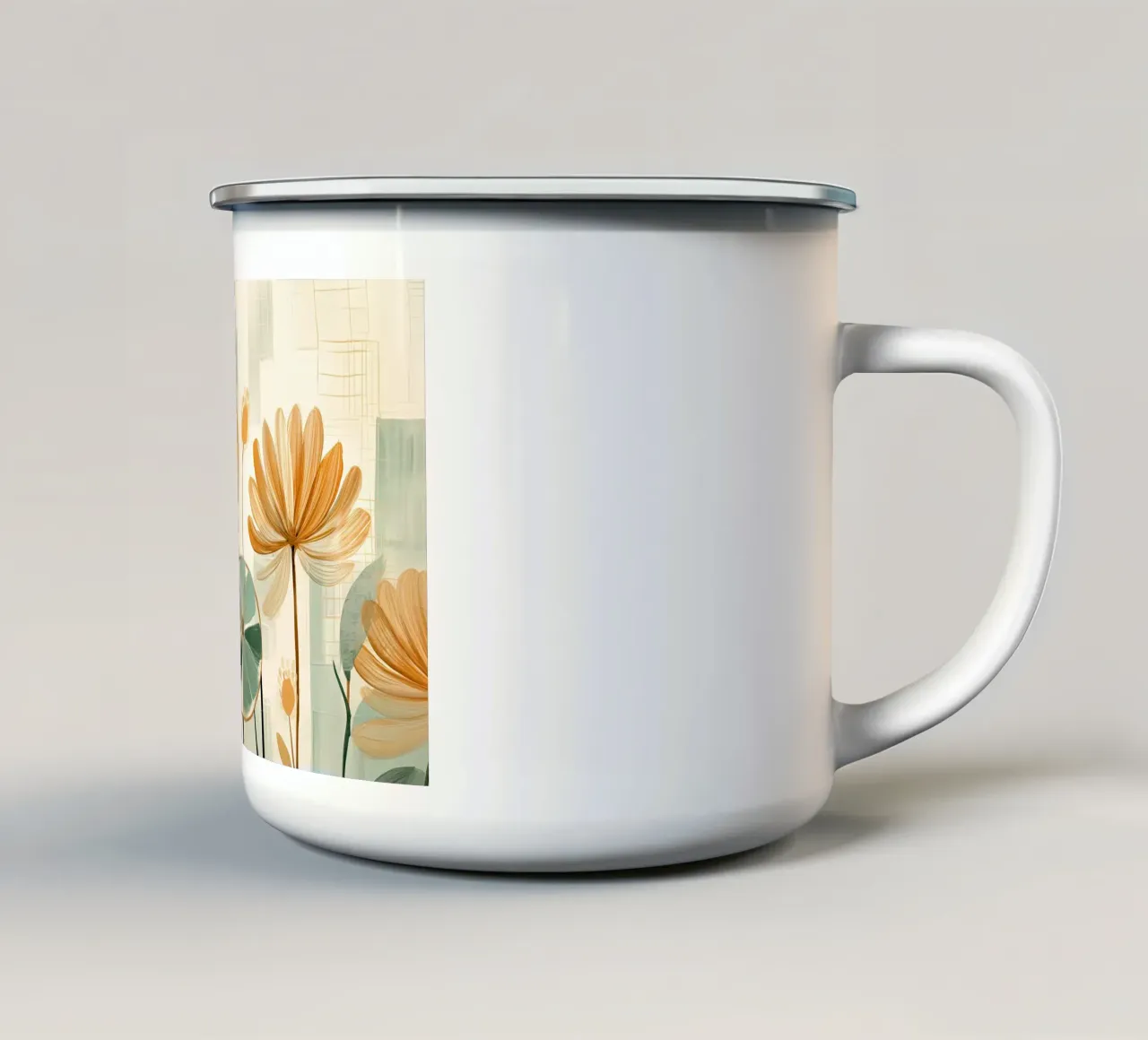 Arte da parete di Imagine tazza in smalto da Imagine