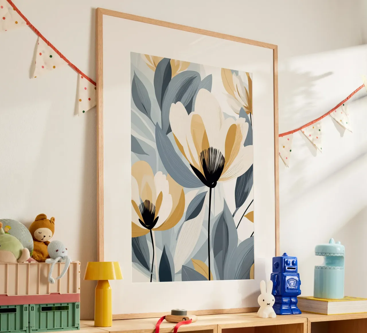 Arte da parete di Imagine poster con telaio in plastica da Imagine
