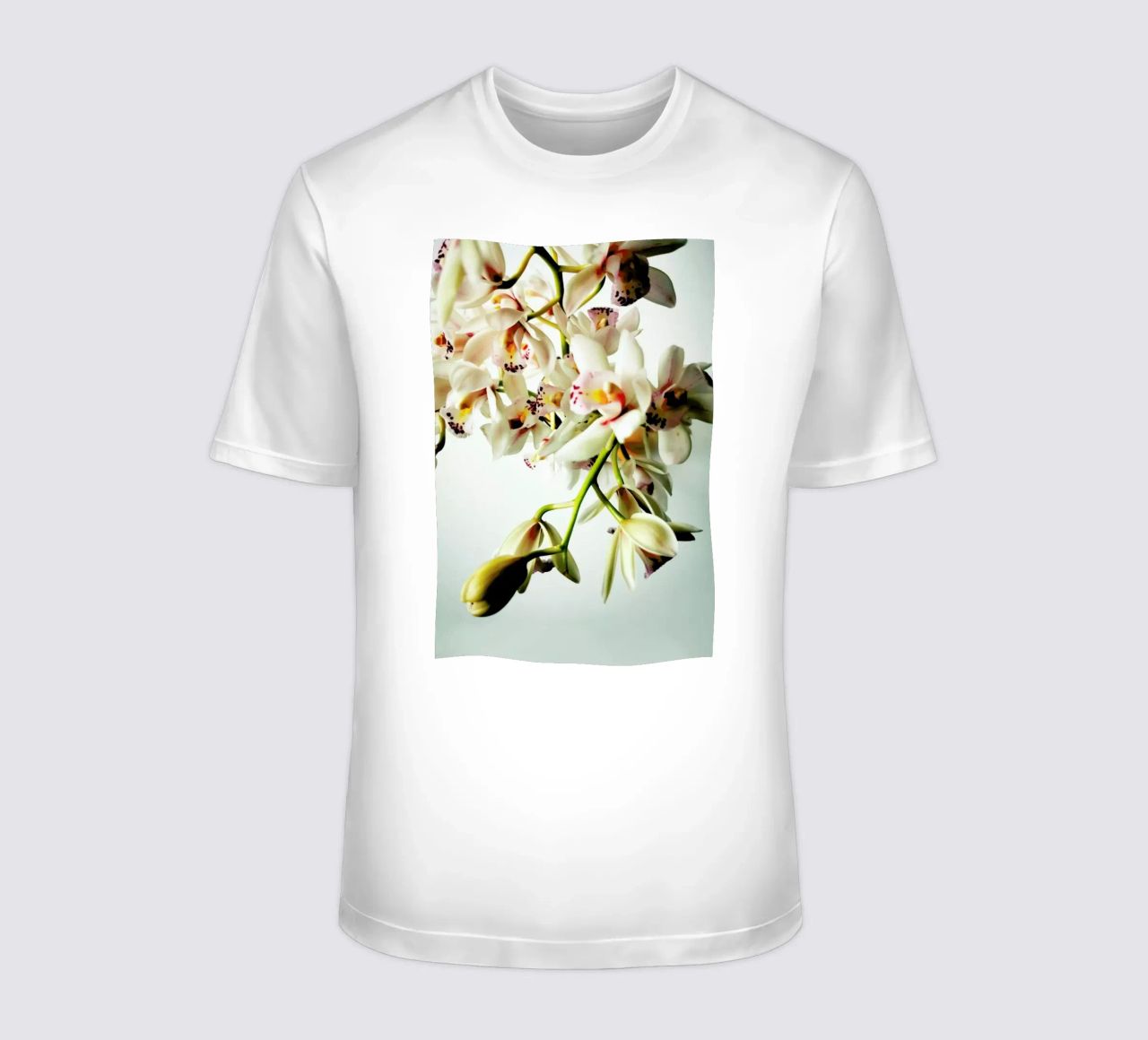 Tiny Orchids t-shirt da Angelo Cerantola