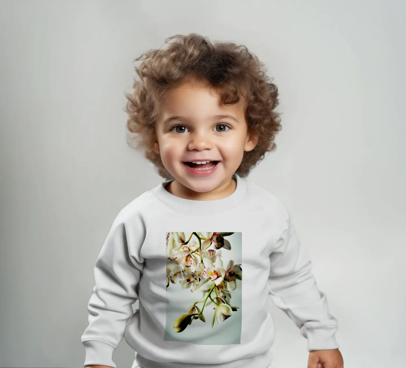 Tiny Orchids sweat pour bébé de Angelo Cerantola