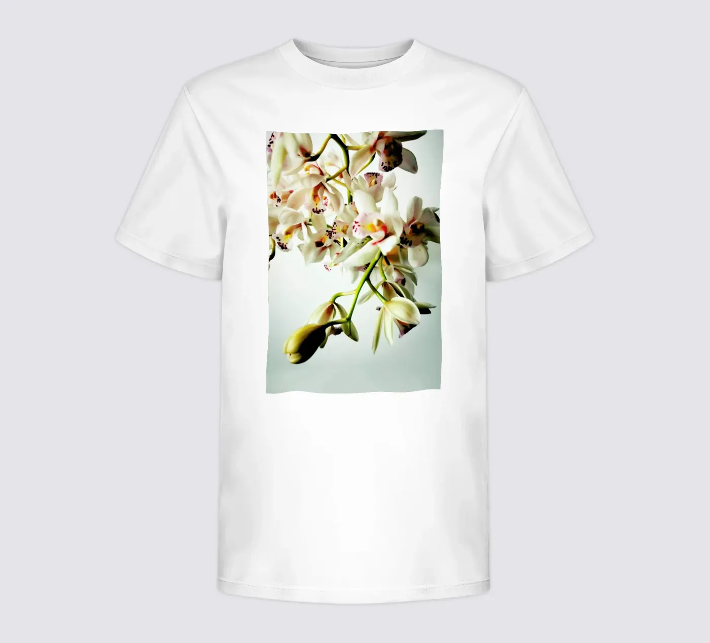 Tiny Orchids kids t-shirt by Angelo Cerantola