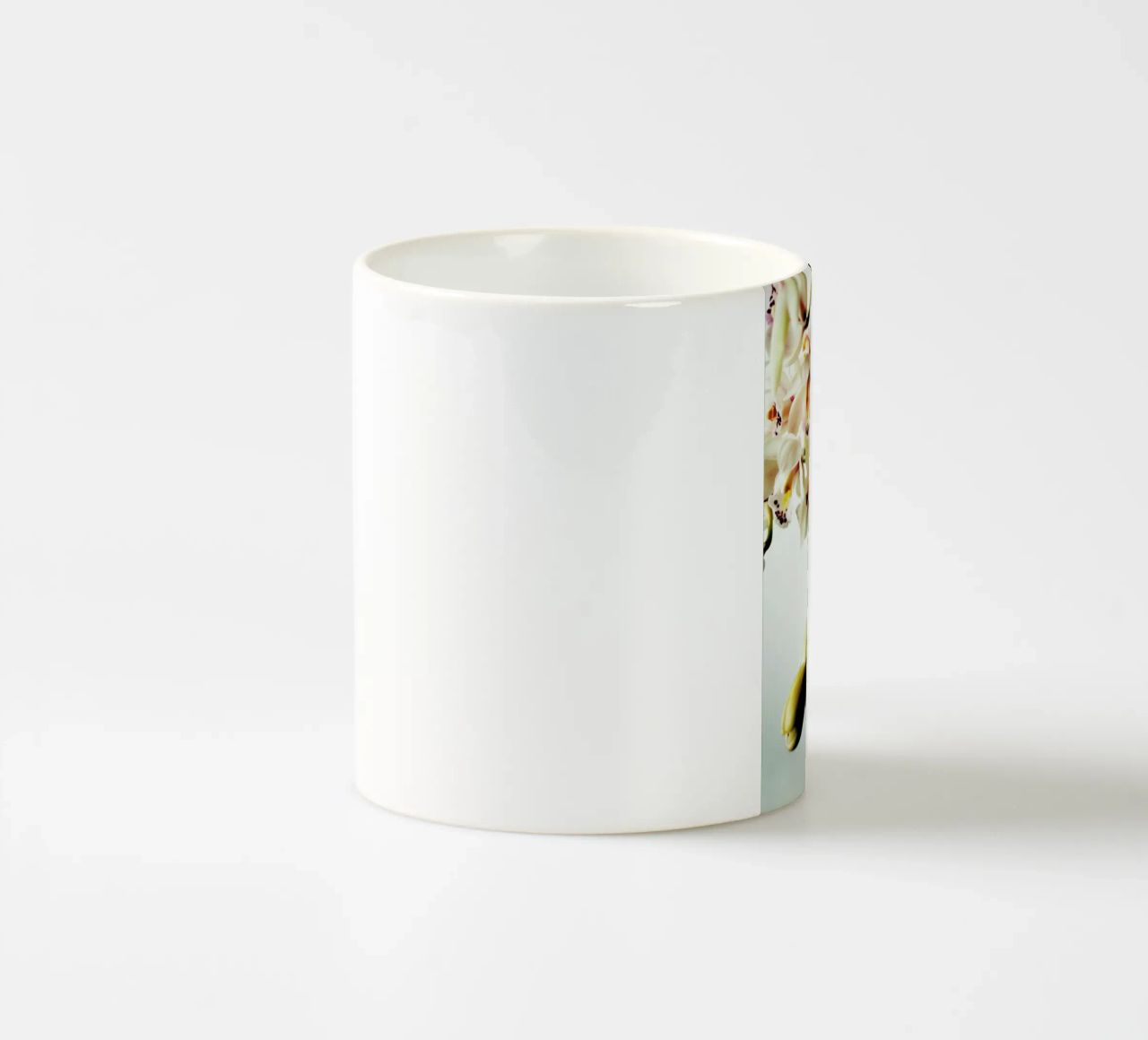 Tiny Orchids tazza in ceramica da Angelo Cerantola