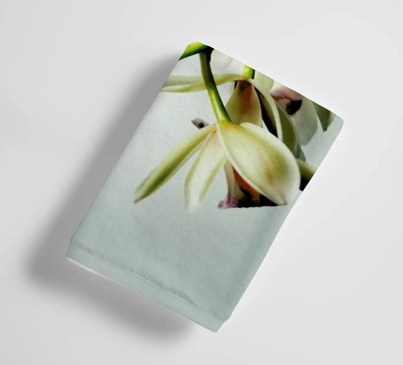 Tiny Orchids towel by Angelo Cerantola