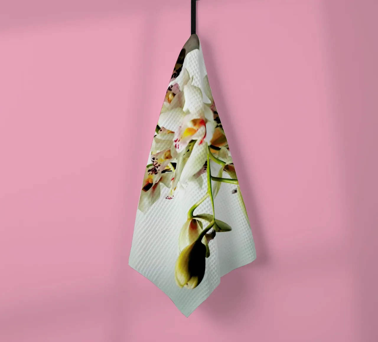 Tiny Orchids Geschirrtuch von Angelo Cerantola