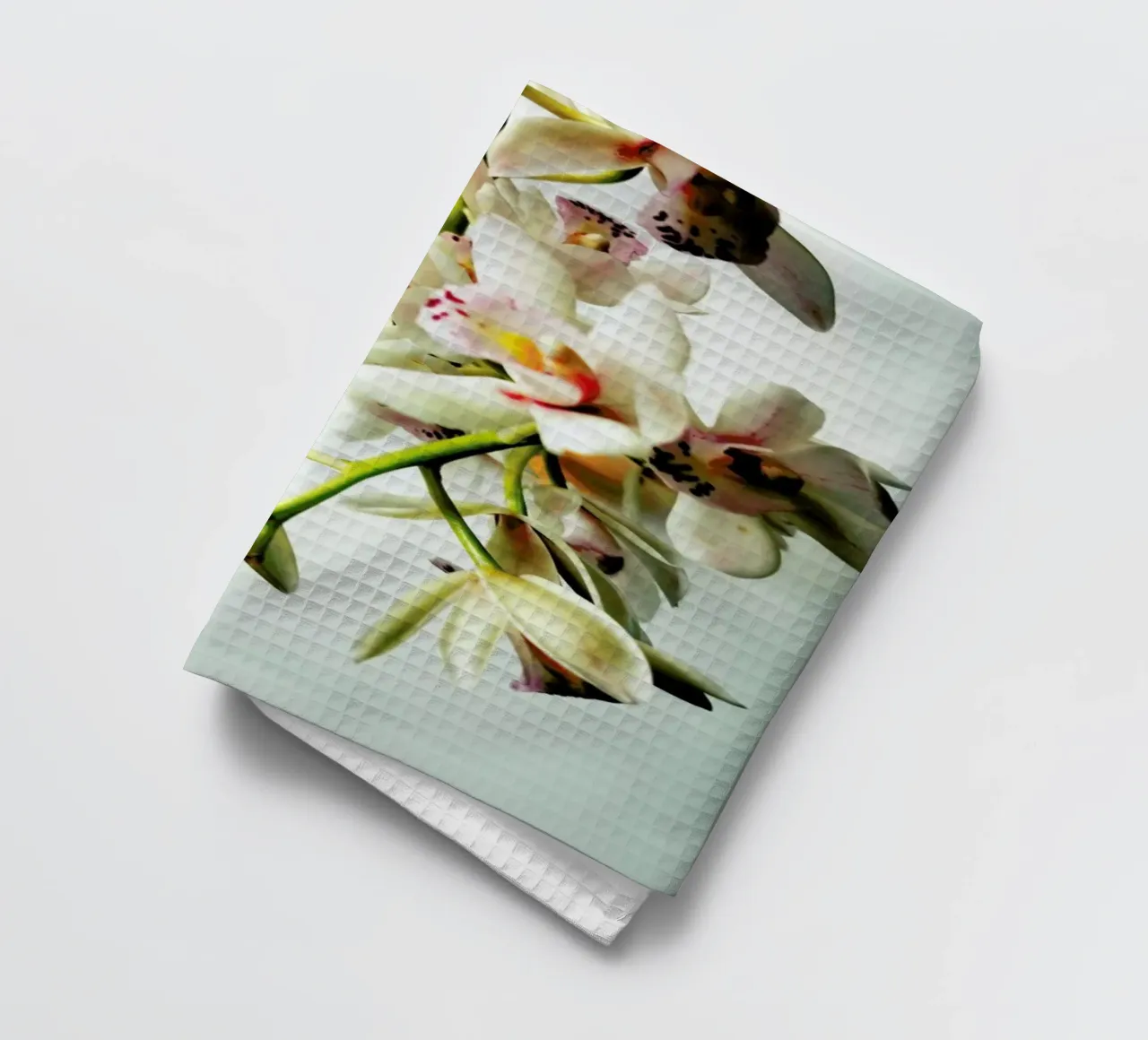 Tiny Orchids Geschirrtuch von Angelo Cerantola