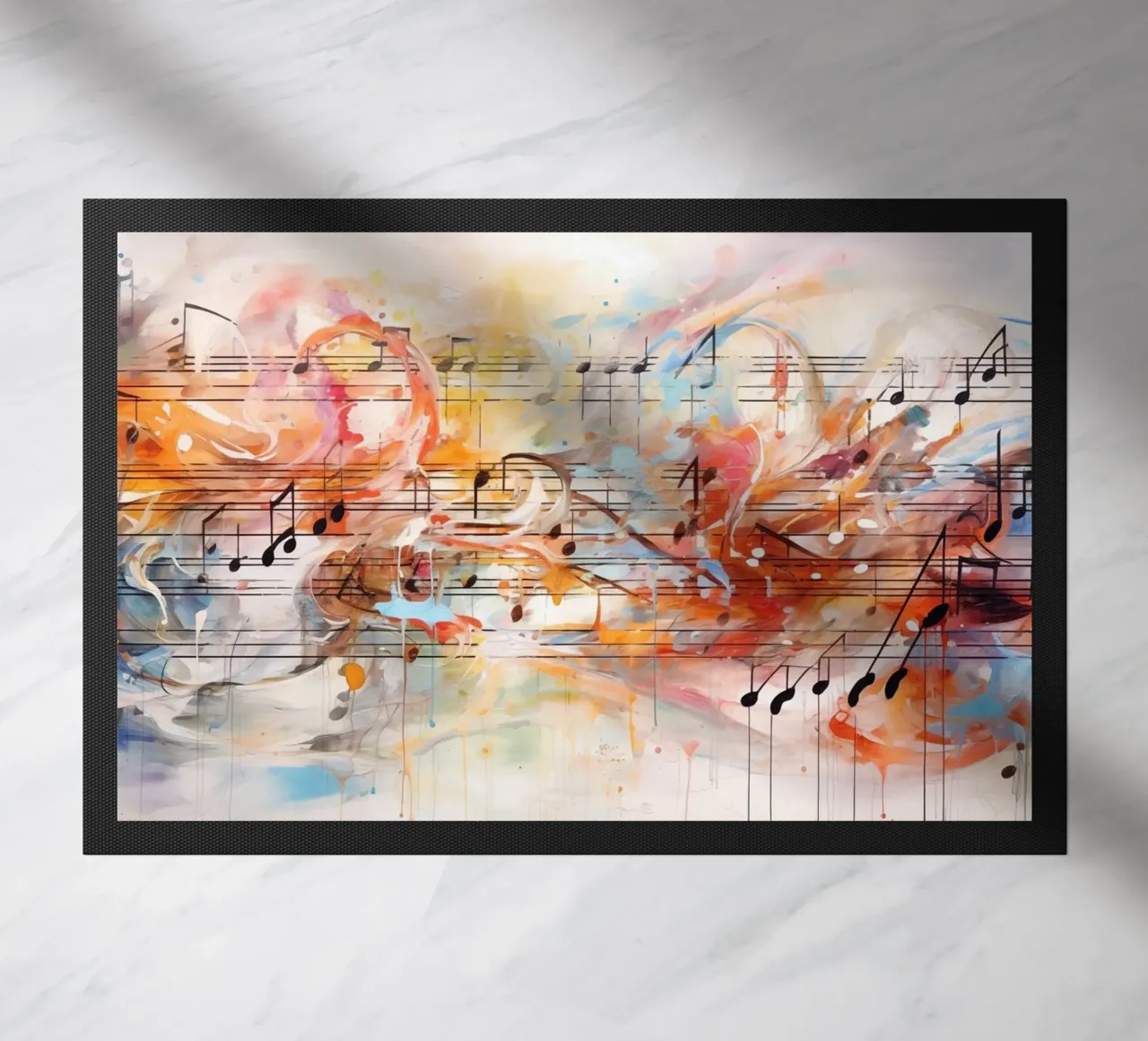 Note musicali zerbino da Imagine
