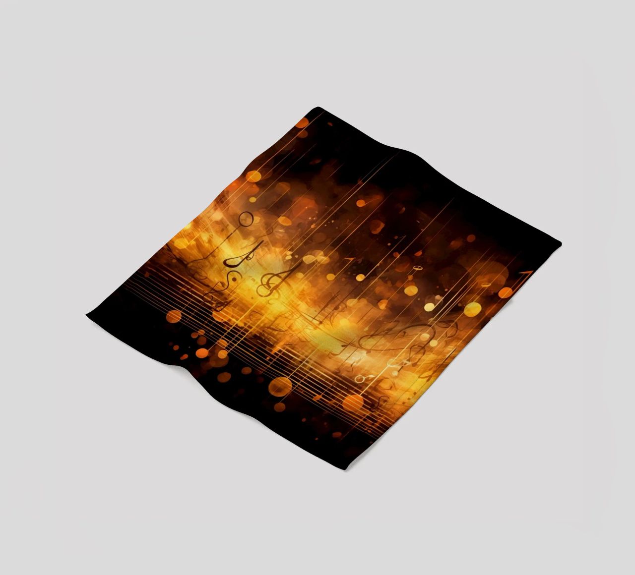 Taccuino di musica coperta in pile da Imagine