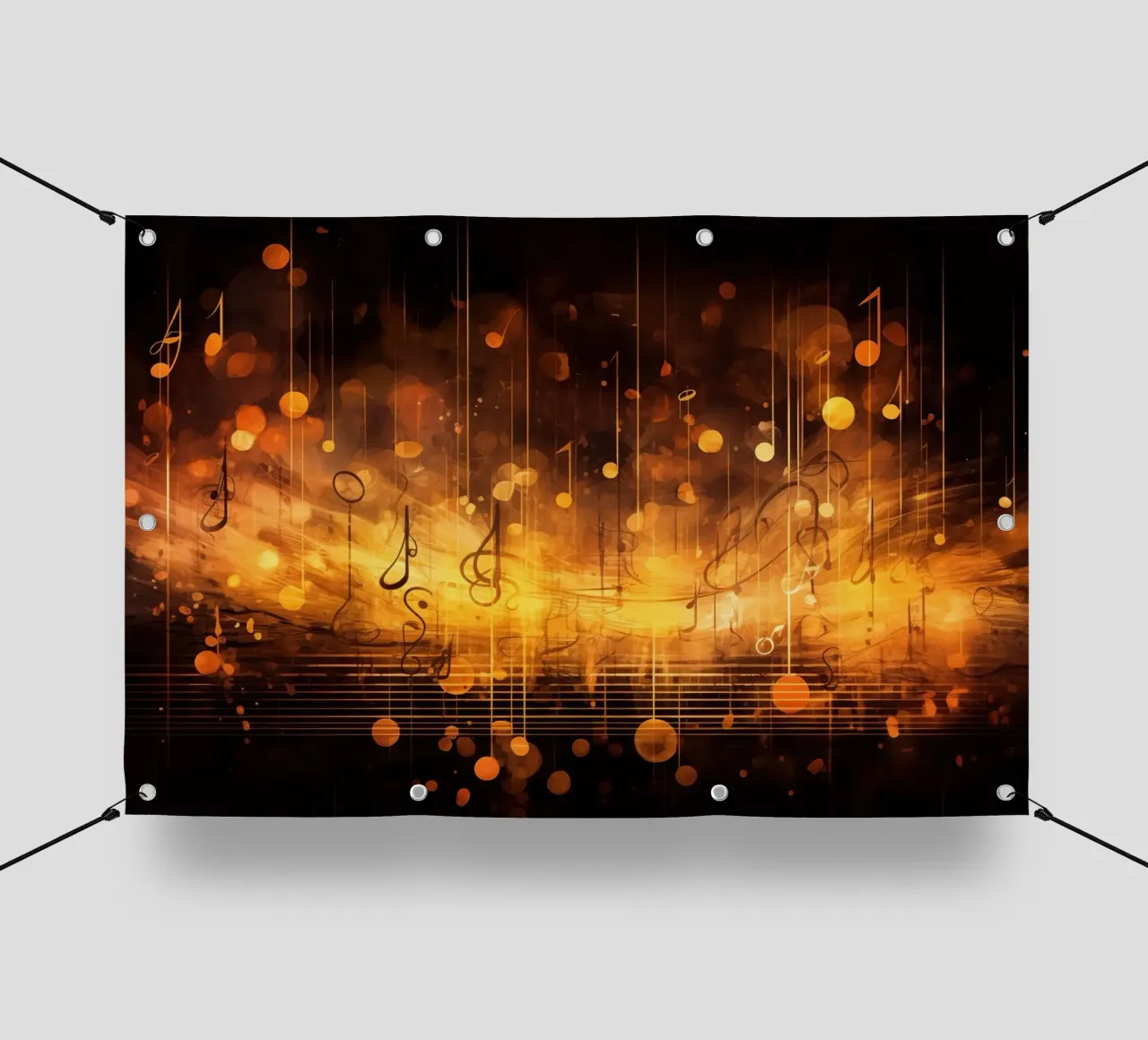 Taccuino di musica telo in pvc da Imagine