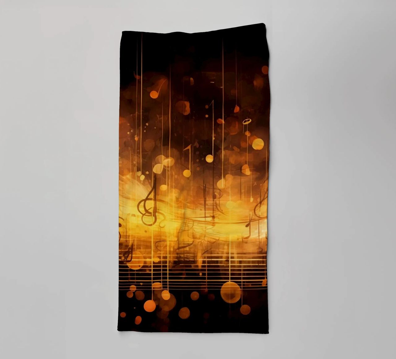 Taccuino di musica asciugamano da bagno da Imagine