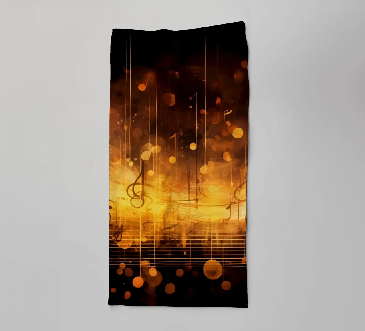 Cuaderno de música toalla de baño de Imagine