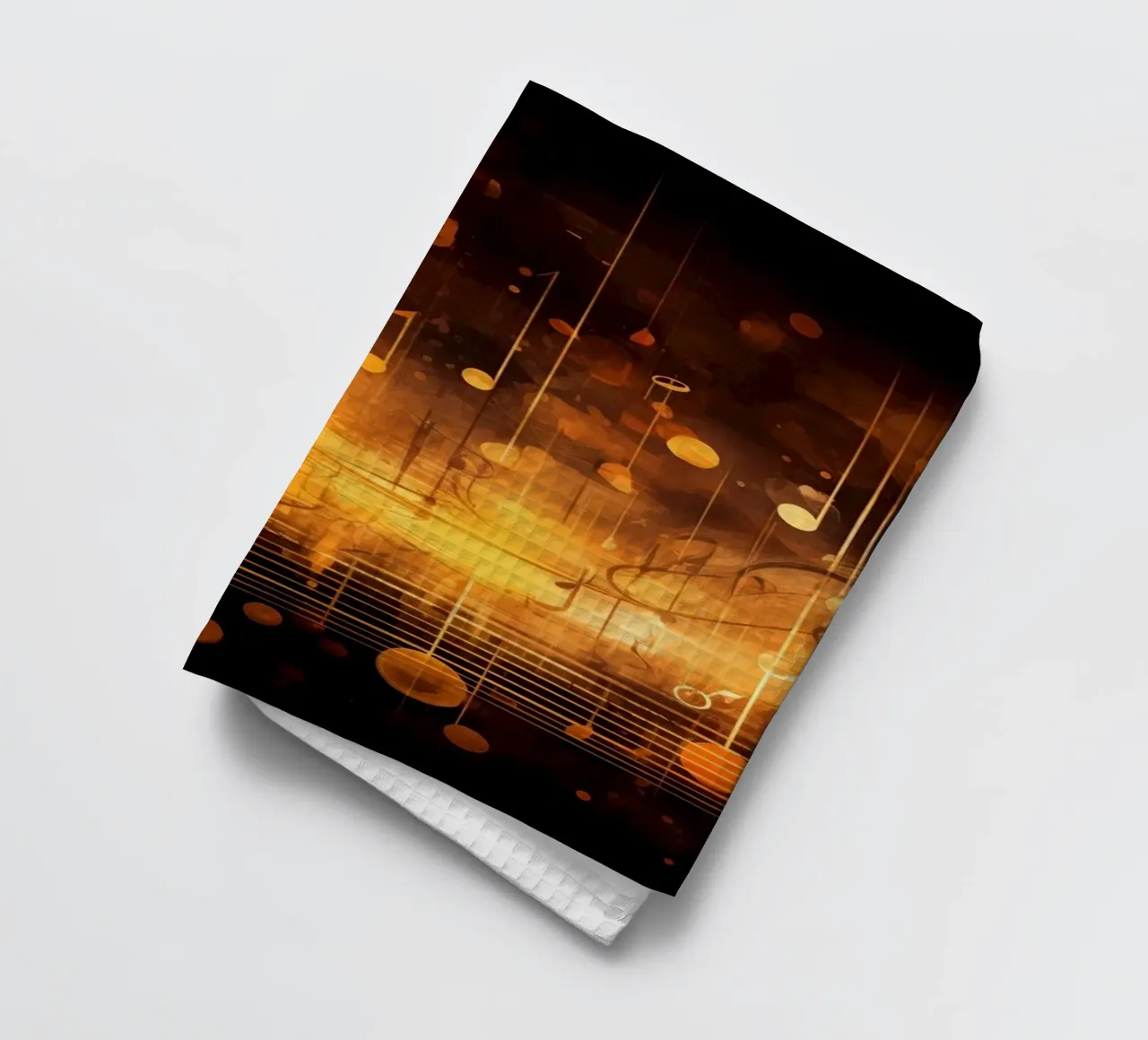 Cuaderno de música paño de cocina de Imagine