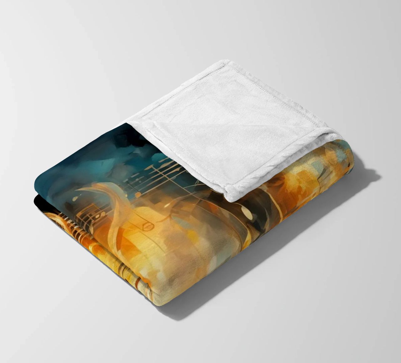 Taccuino musicale astratto coperta in pile da Imagine