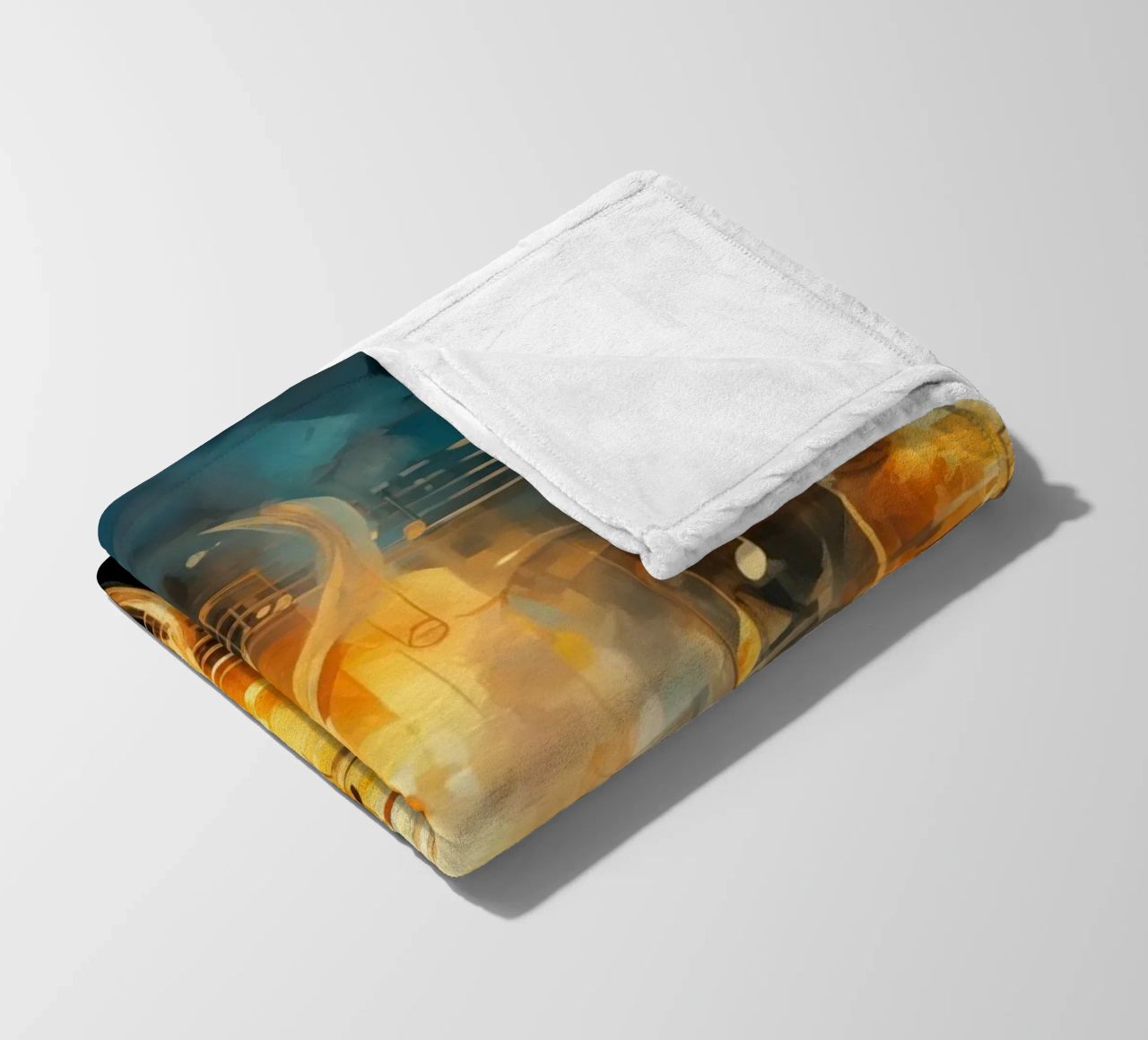 Taccuino musicale astratto coperta in pile da Imagine
