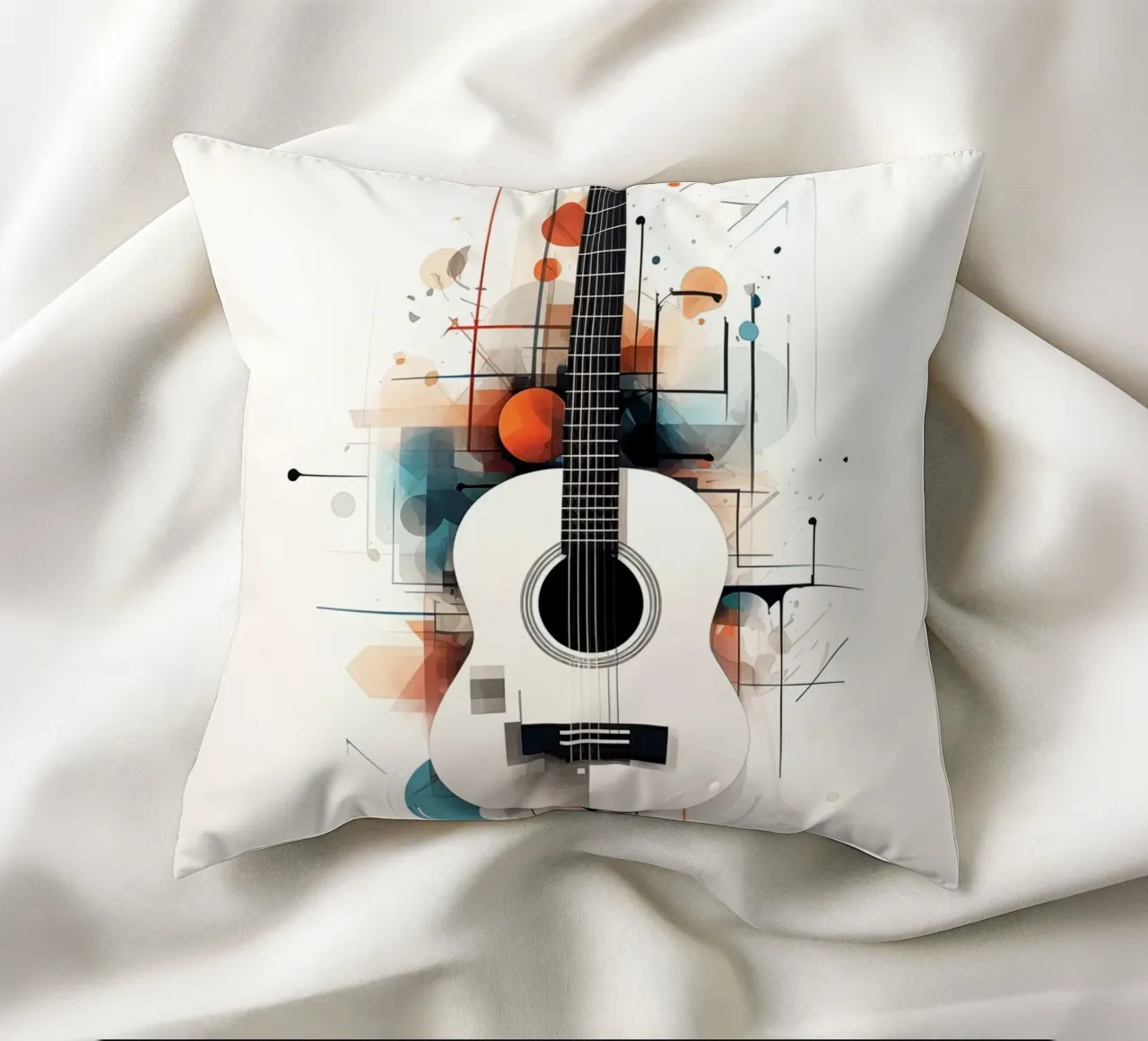 Chitarra astratta cuscino da Imagine