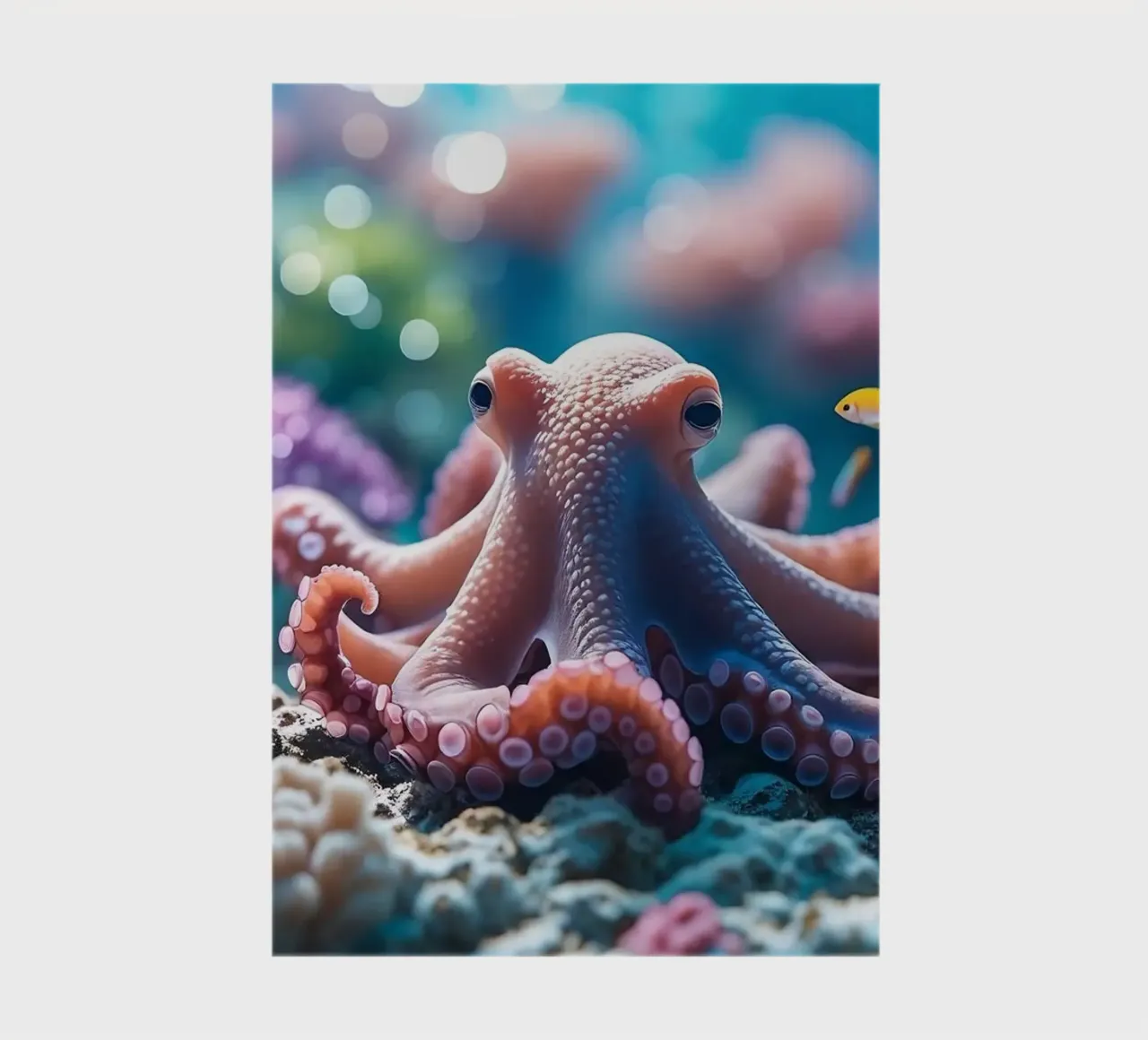 Octopus | Soft pink encounter (2) notebook by Trinkets NL Design Studio