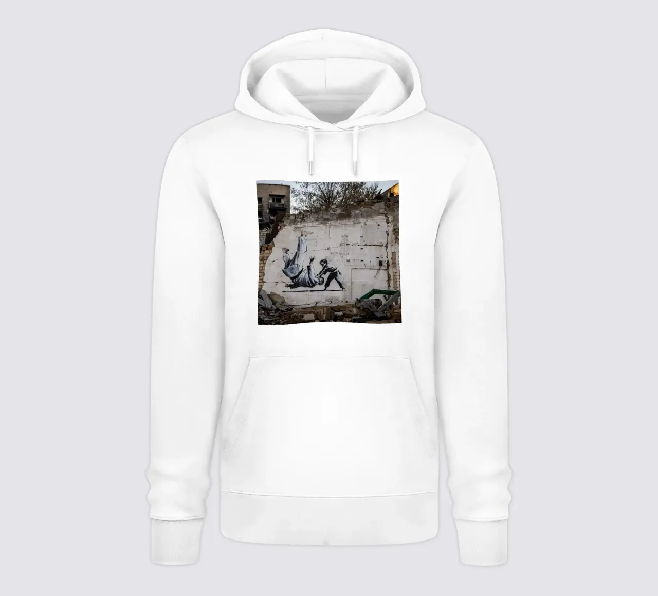 Il ragazzo del karate felpa con cappuccio da Betty Shops