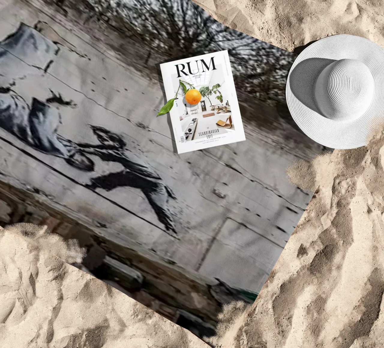 The Karate kid beach towel by Betty Shops