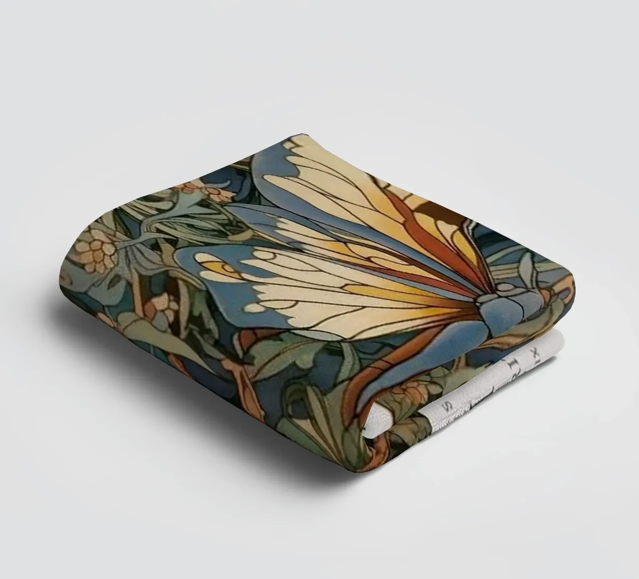 farfalla intricata design william morris asciugamano da bagno da komo store