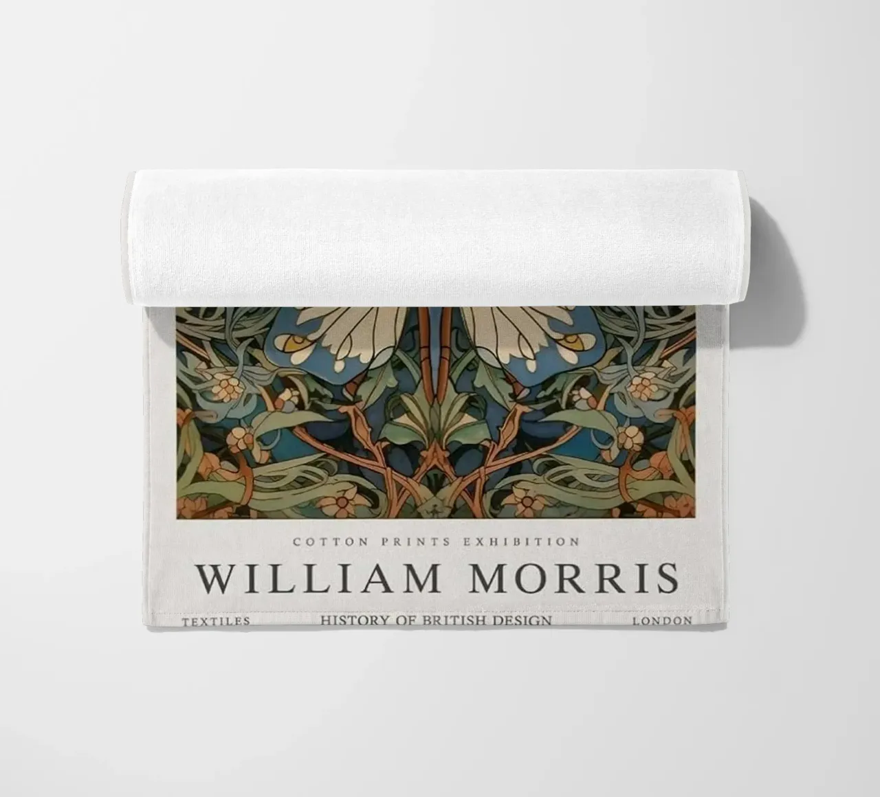 farfalla intricata design william morris telo mare da komo store