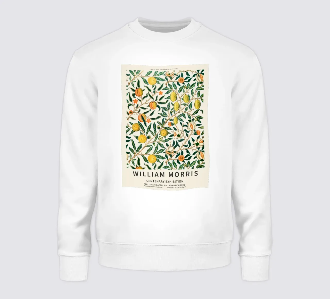 zitrone fruchtbar william morris Sweatshirt von komo store