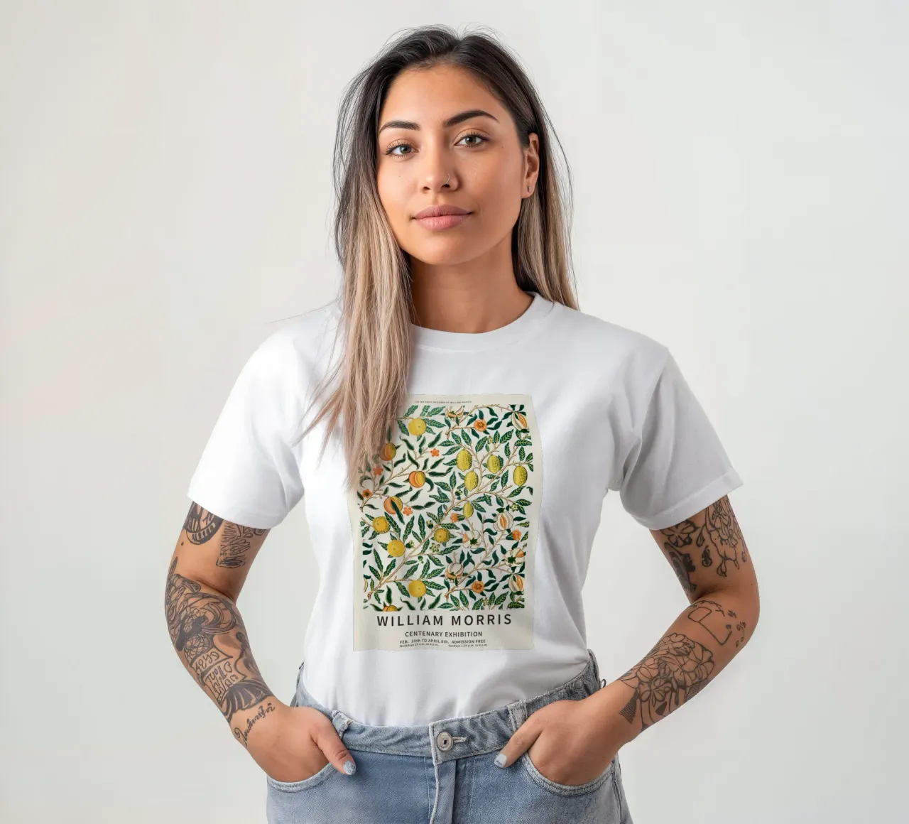 zitrone fruchtbar william morris T-Shirt von komo store
