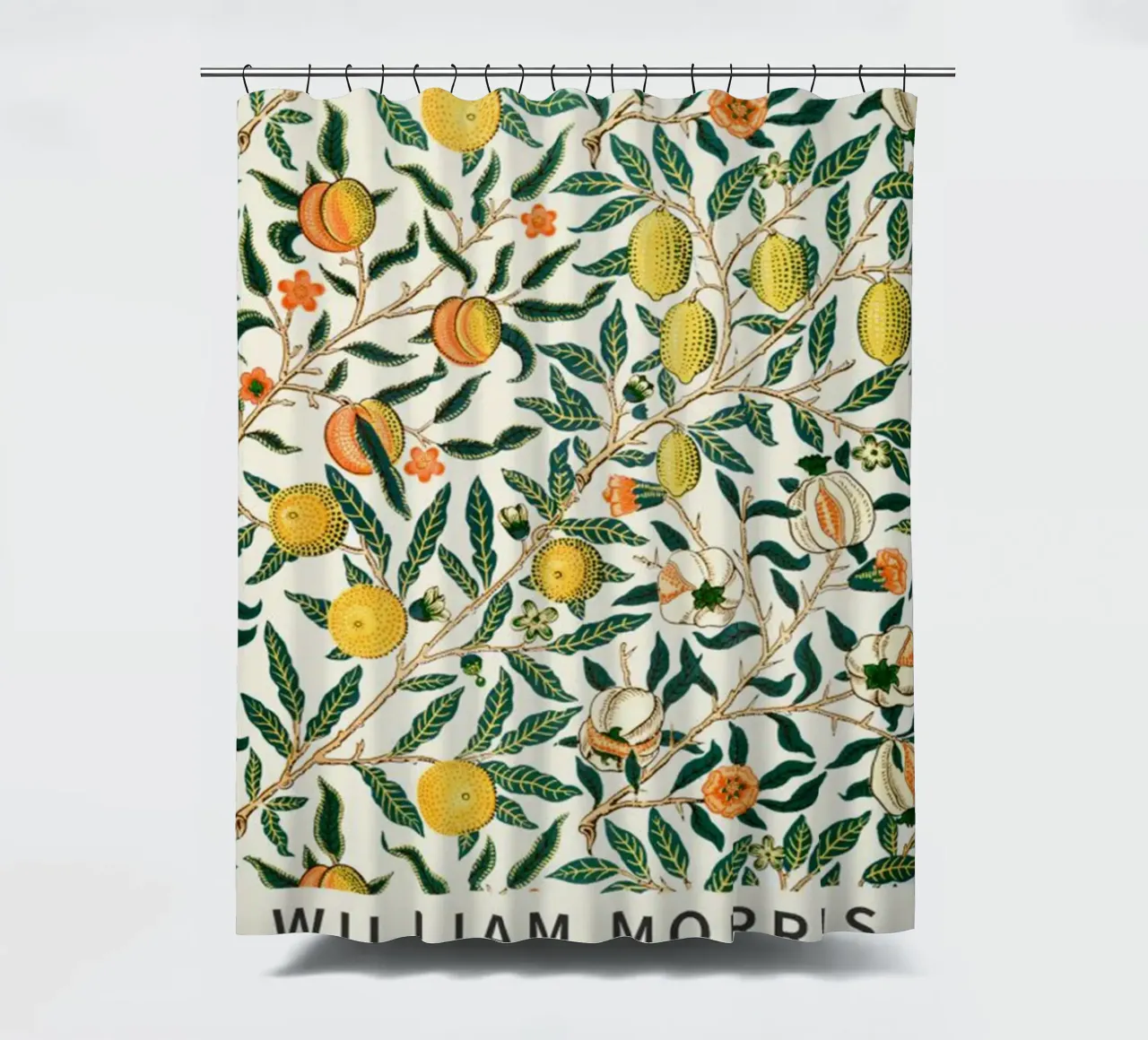 limone fruttuoso william morris tenda da doccia da komo store