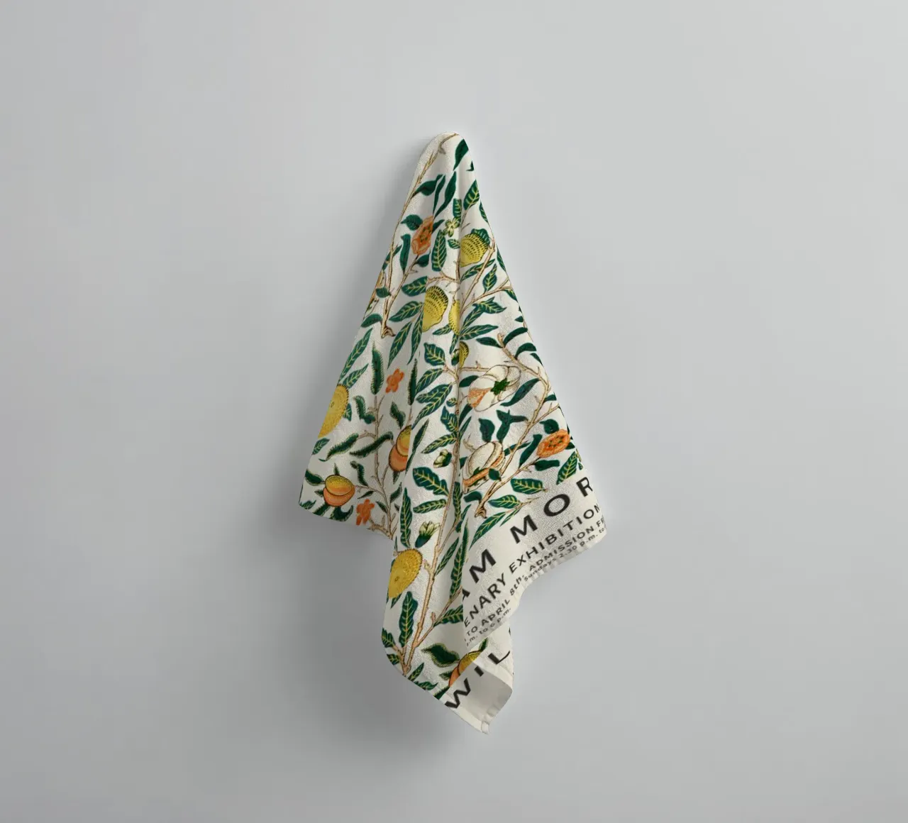 citron fructueux william morris serviette de bain de komo store