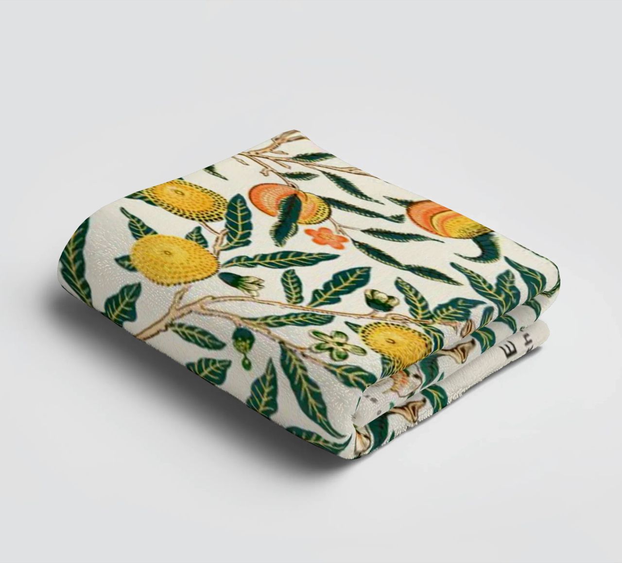 zitrone fruchtbar william morris Handtuch von komo store